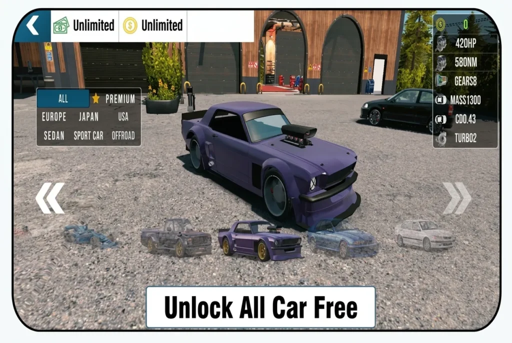 unlock all cars
