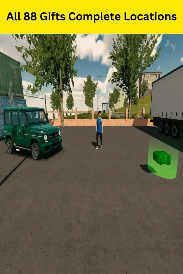 Car Parking multiplayer gift location map (1)