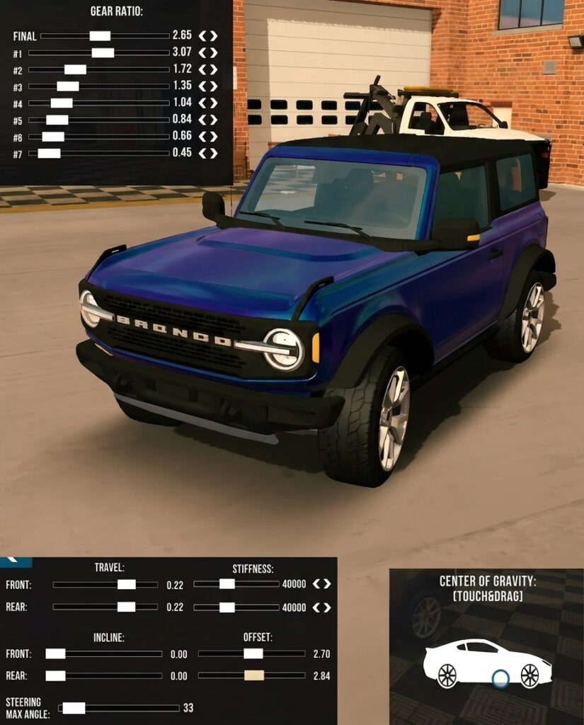 Car parking multiplayer Ford Bronco