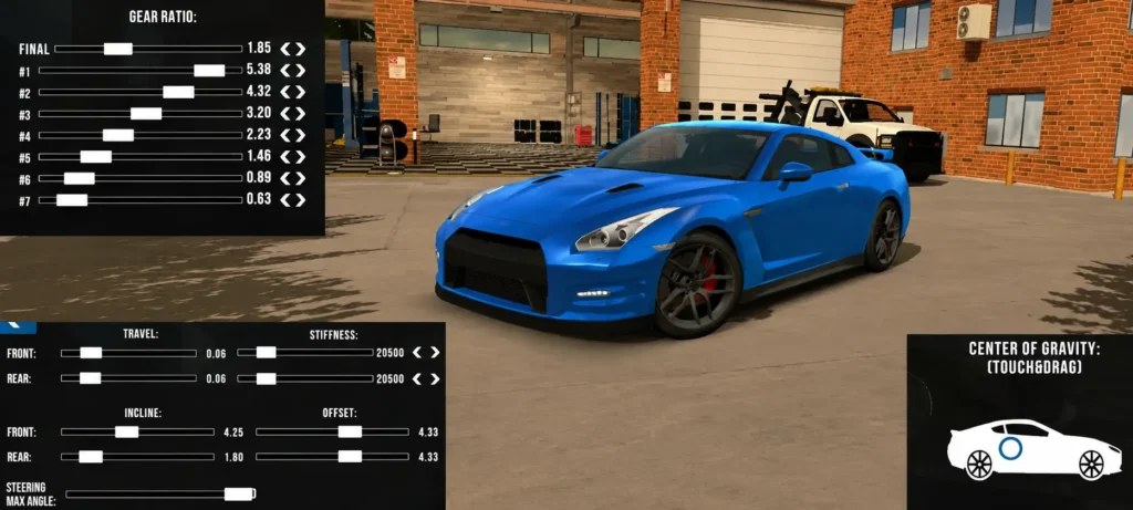 car parking multiplayer Nissan GTR R 35