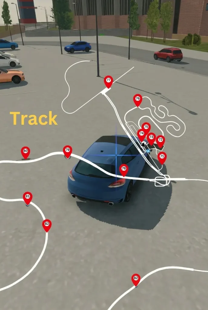 Track gift location