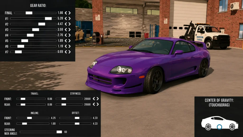 car parking multiplayer Toyota Supra MK4